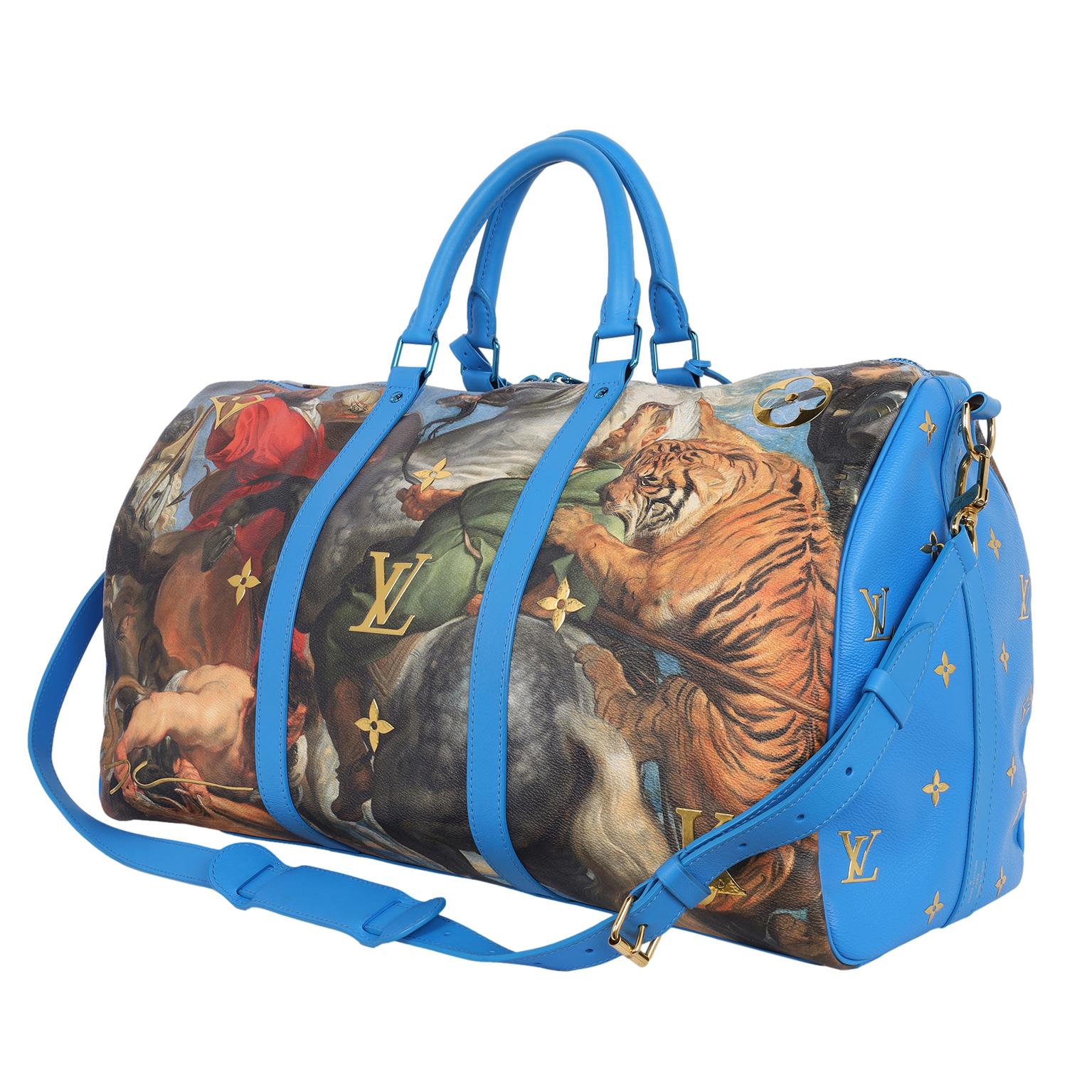 Louis Vuitton Masters Rubens Keepall Bandouliere 50 Travel Bag Jeff Koons 2