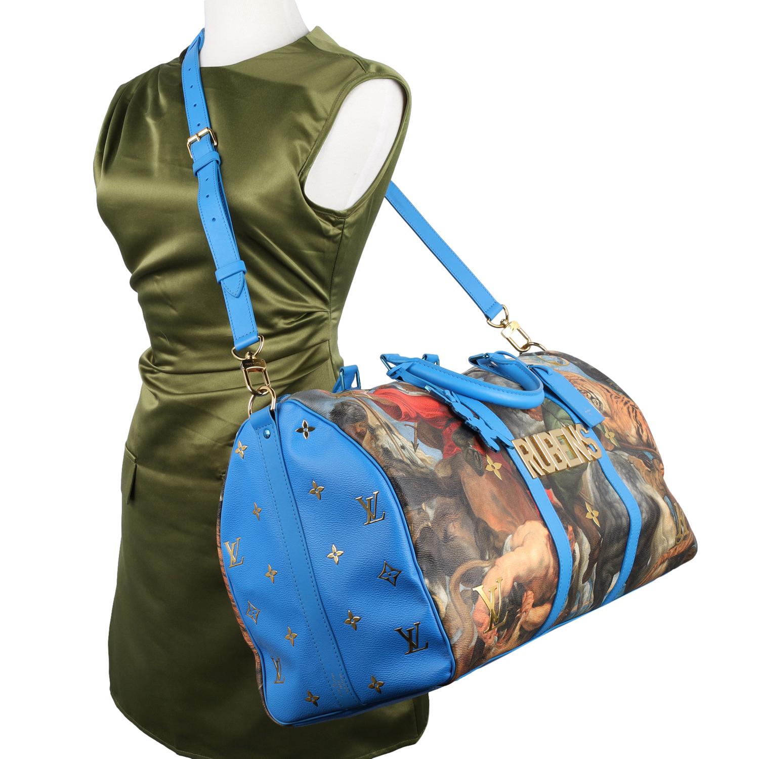 Louis Vuitton Masters Rubens Keepall Bandouliere 50 Travel Bag Jeff Koons 4