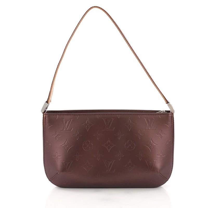 Louis Vuitton Mat Fowler Handbag Monogram Vernis In Good Condition In NY, NY