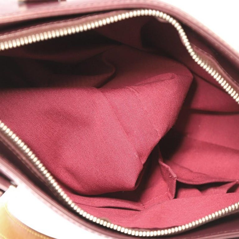 Louis Vuitton Mat Stockton Handbag Monogram Vernis at 1stDibs