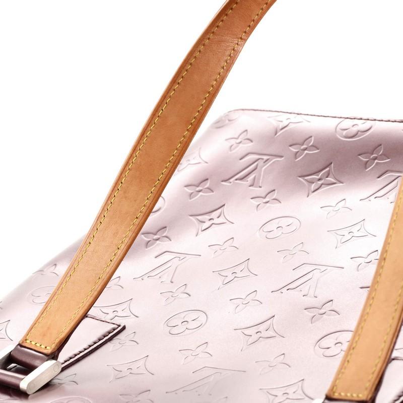 Louis Vuitton Mat Stockton Handbag Monogram Vernis 3