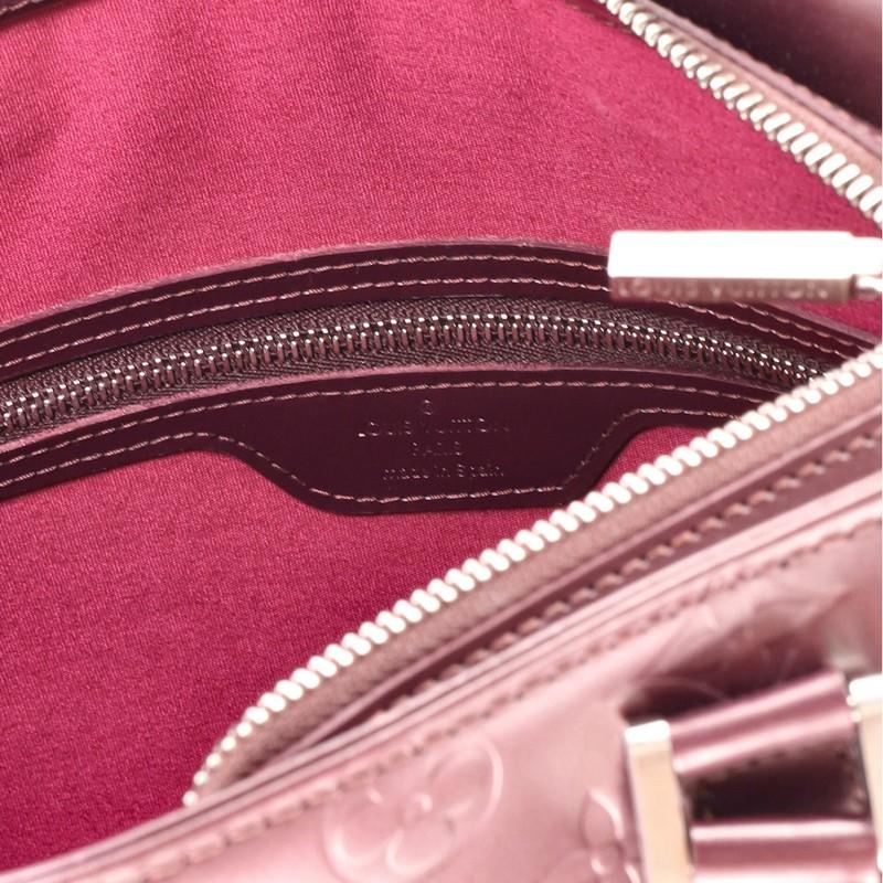 Louis Vuitton Mat Stockton Handbag Monogram Vernis 4