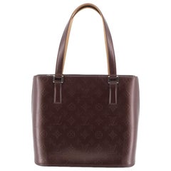  Louis Vuitton Mat Stockton Handbag Monogram Vernis
