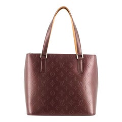 Louis Vuitton Mat Stockton Handbag Monogram Vernis 