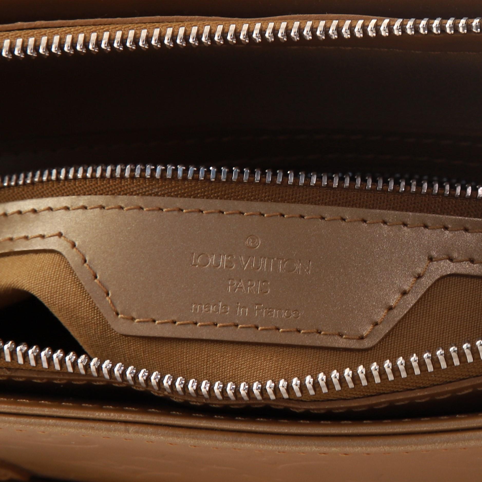 Louis Vuitton Louis Vuitton Mat Wilwood Handtasche mit Monogramm Vernis 2