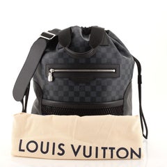 Louis Vuitton Matchpoint Hybrid Backpack Damier Cobalt