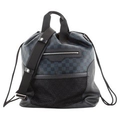 Louis Vuitton Matchpoint Hybrid Backpack Damier Cobalt