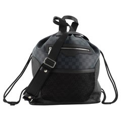 Louis Vuitton Matchpoint Hybrid-Rucksack Damier Kobalt