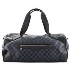 Louis Vuitton Matchpoint Polochon Duffle Bag Damier Cobalt