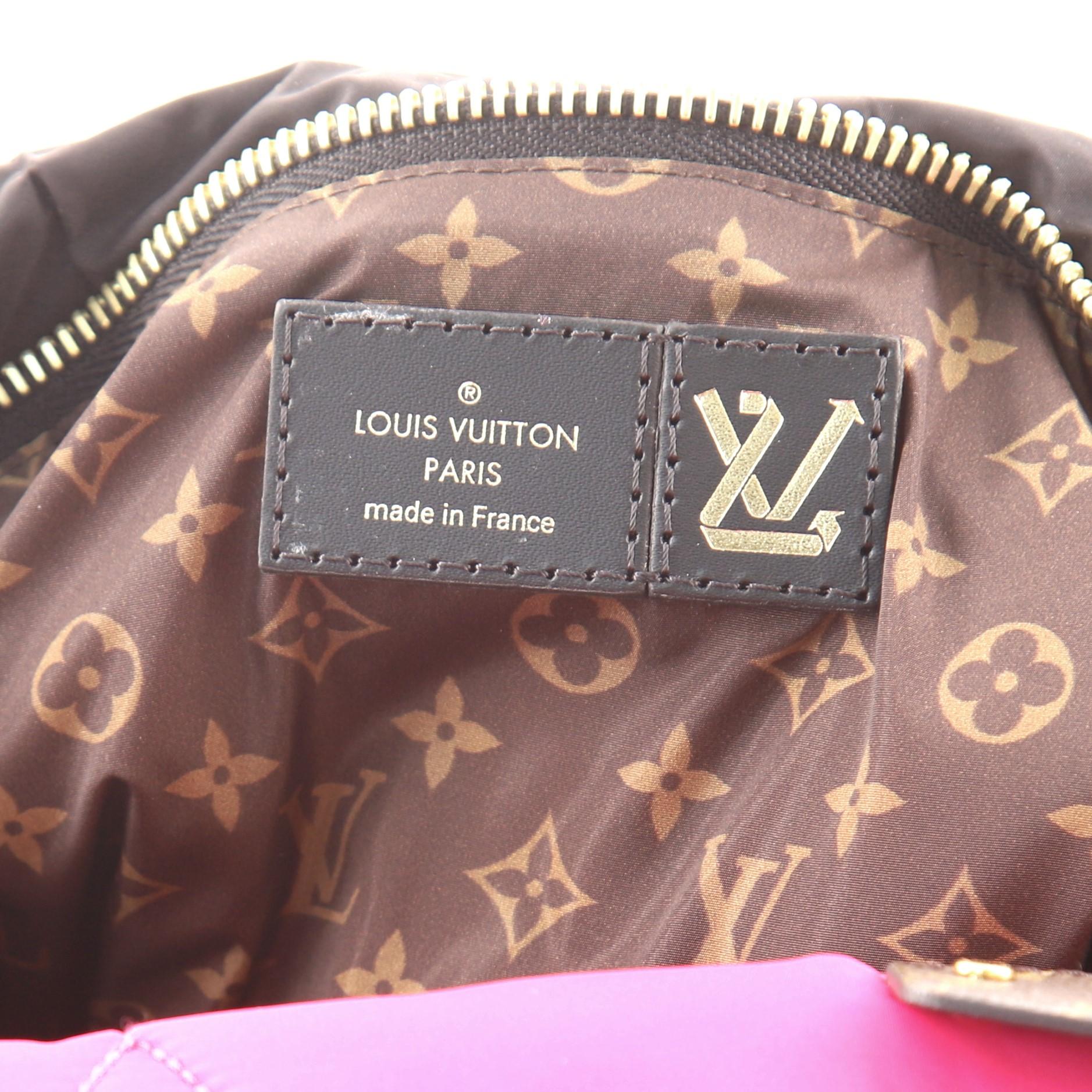 Louis Vuitton Maxi Multi Pochette Accessoires Monogram Quilted Econyl Nyl In Good Condition In NY, NY