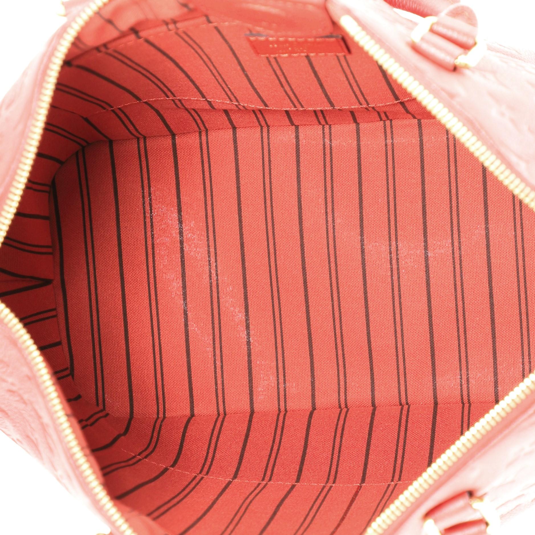 Louis Vuitton Mazarine Handbag Monogram Empreinte Leather MM 1