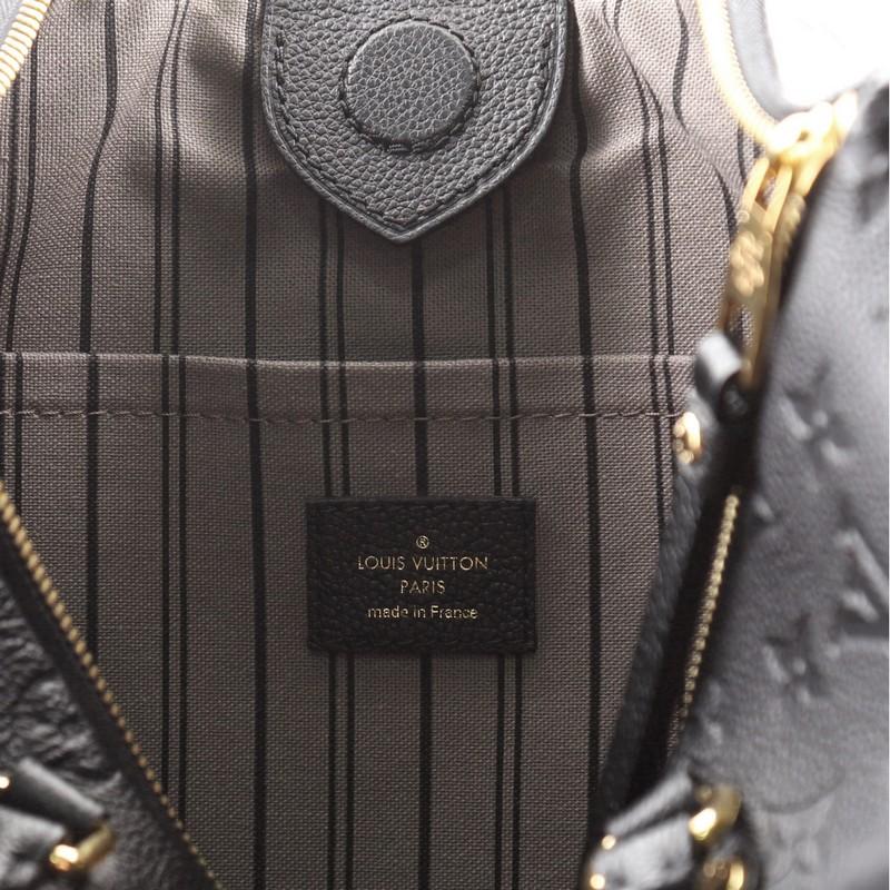 Louis Vuitton Mazarine Handbag Monogram Empreinte Leather MM 2