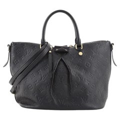 Louis Vuitton Mazarine Handbag Monogram Empreinte Leather MM