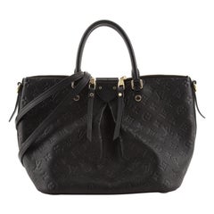 Louis Vuitton Mazarine Handbag Monogram Empreinte Leather MM