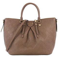 Louis Vuitton Mazarine Handbag Monogram Empreinte Leather MM