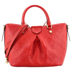 Louis Vuitton Mazarine Handbag Monogram Empreinte Leather PM Exterior Mat