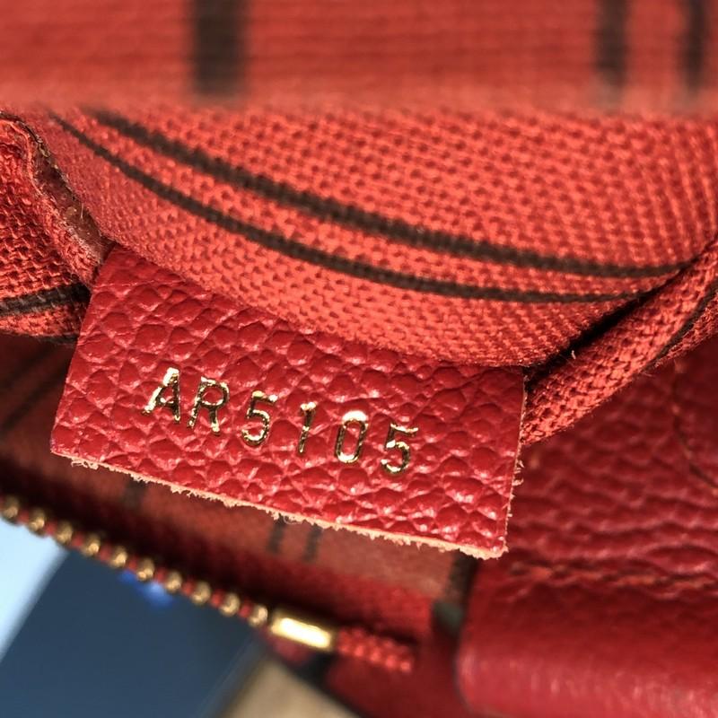 Louis Vuitton Mazarine Handbag Monogram Empreinte Leather PM 6
