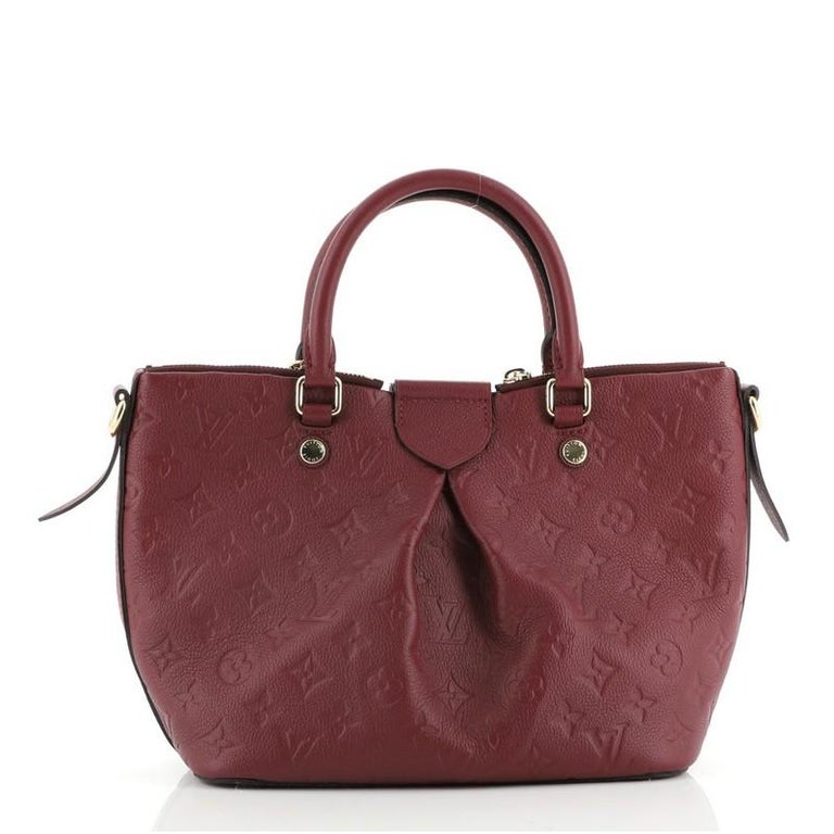 Louis Vuitton Mazarine Handbag Monogram Empreinte Leather MM at 1stDibs