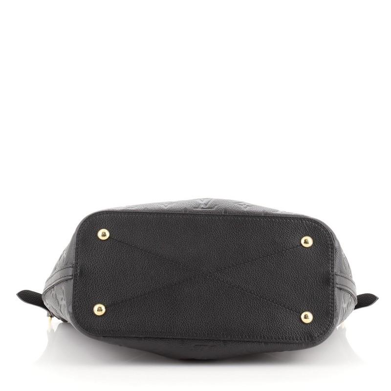 Women's or Men's Louis Vuitton Mazarine Handbag Monogram Empreinte Leather PM
