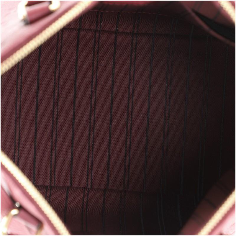 Women's or Men's Louis Vuitton Mazarine Handbag Monogram Empreinte Leather PM