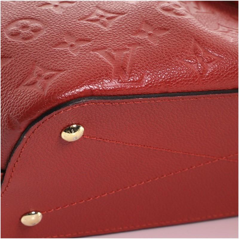 Louis Vuitton Mazarine Handbag Monogram Empreinte Leather PM 1