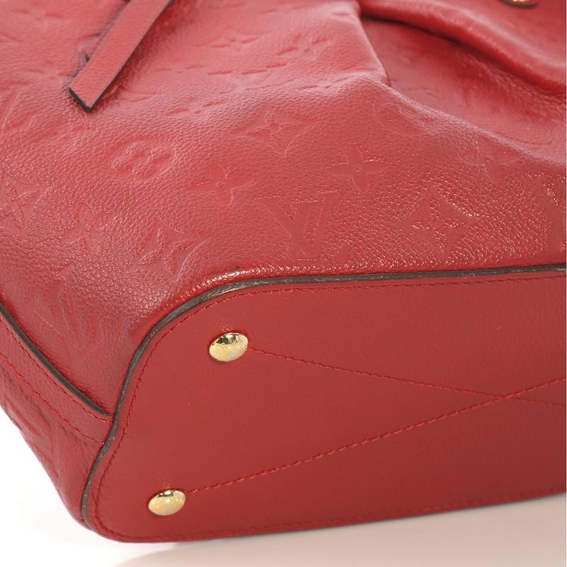 Louis Vuitton Mazarine Handbag Monogram Empreinte Leather PM 2