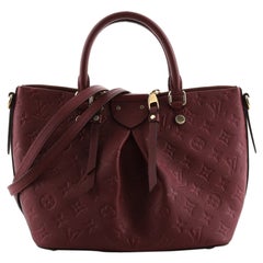 Louis Vuitton Mazarine Handbag Monogram Empreinte Leather PM