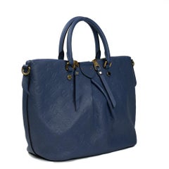 LOUIS VUITTON, Mazarine in blue leather