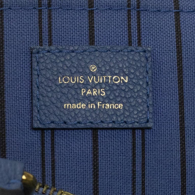 LOUIS VUITTON, Mazarine in blue leather