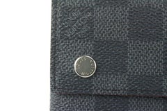 Louis Vuitton Medium Damier Graphite Pochette Alpha MM Envelope Pouch 1231lv9