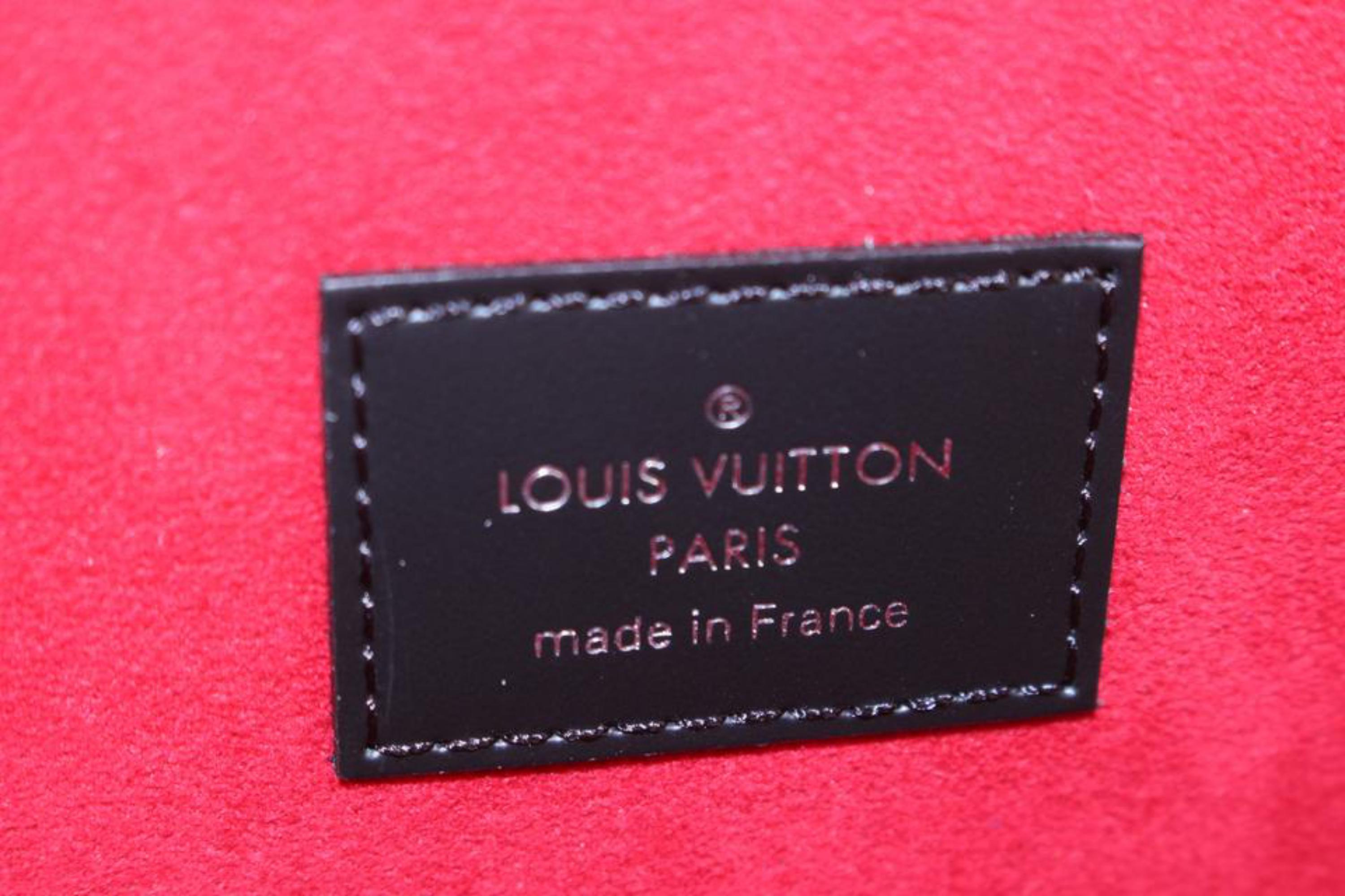 Louis Vuitton Medium Damier Graphite Pochette Alpha MM Envelope Pouch 1231lv9 For Sale 1