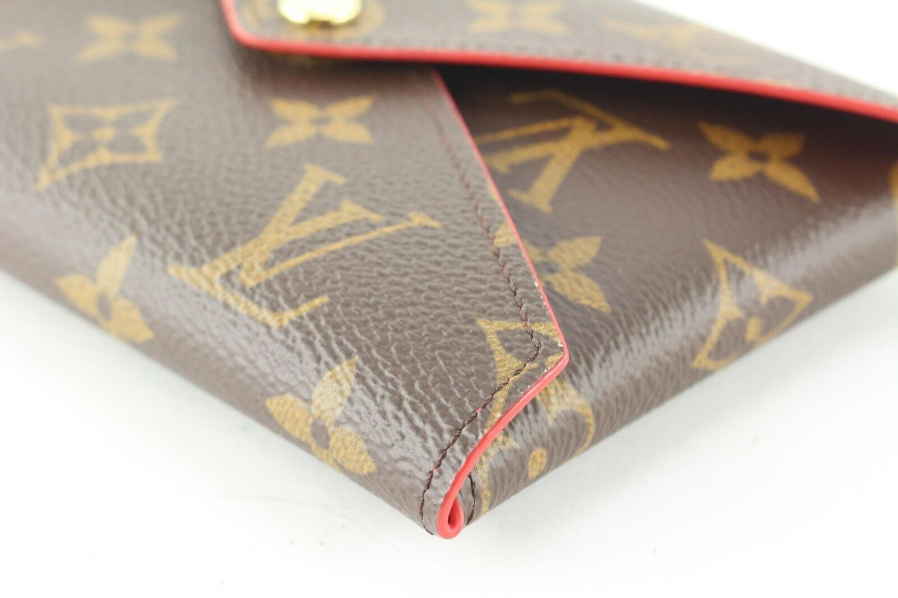 Gray Louis Vuitton Medium Kirigami Pochette MM Envelope Pouch 1LK0509 For Sale
