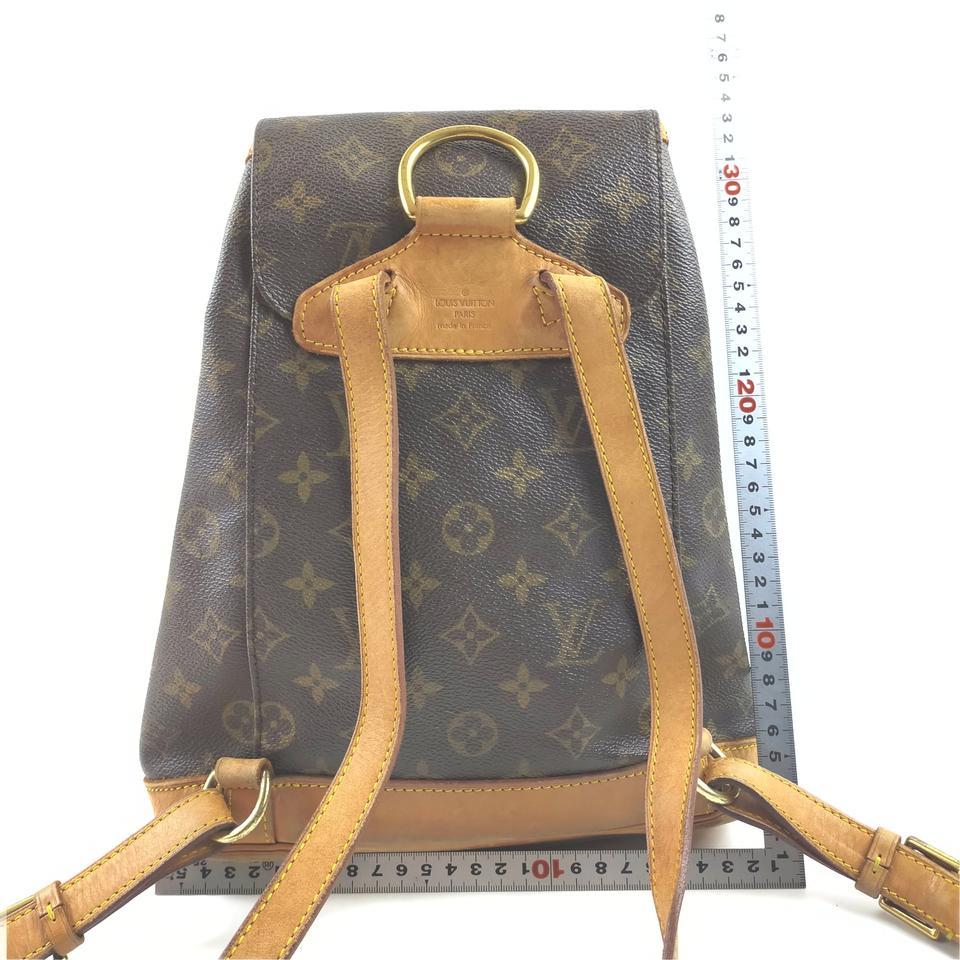 Gray Louis Vuitton Medium Monogram Montsouris MM backpack 862979 For Sale