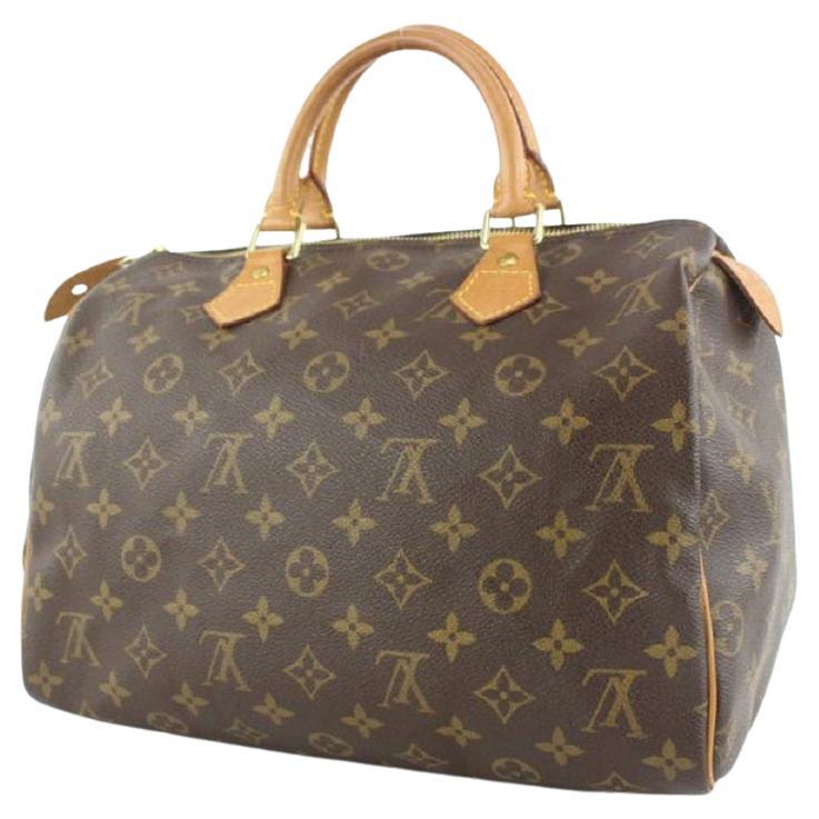Louis Vuitton Medium Monogram Speedy 30 Boston Bag MM 215lvs55