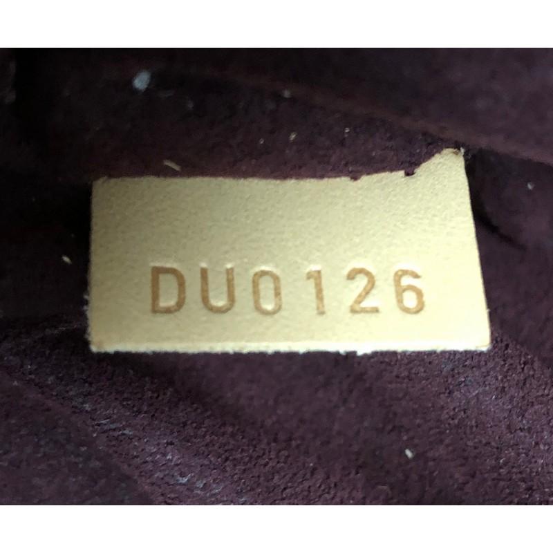 Louis Vuitton Melie Handtasche mit Monogramm aus Segeltuch 5