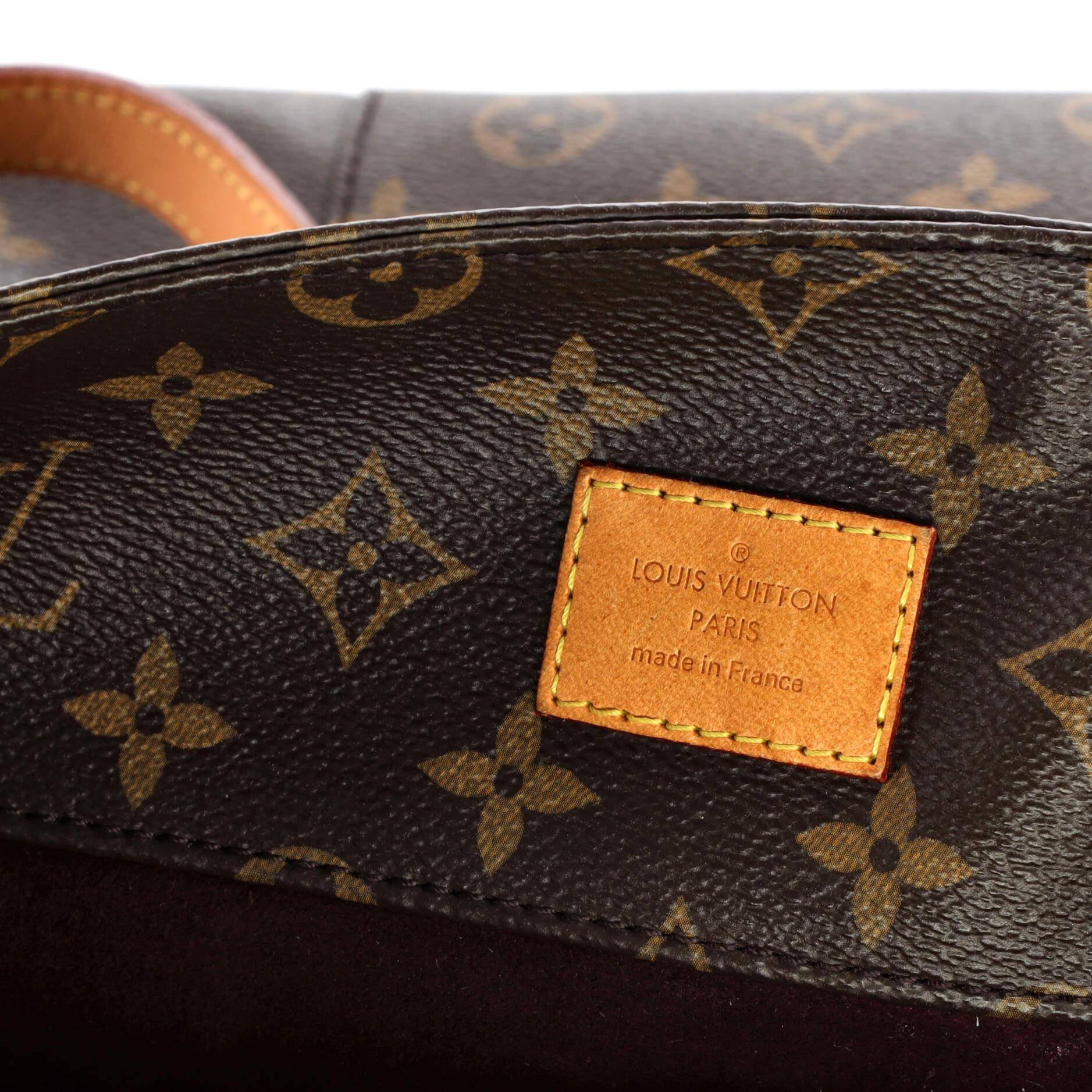 Louis Vuitton Melie Handtasche mit Monogramm aus Segeltuch 7