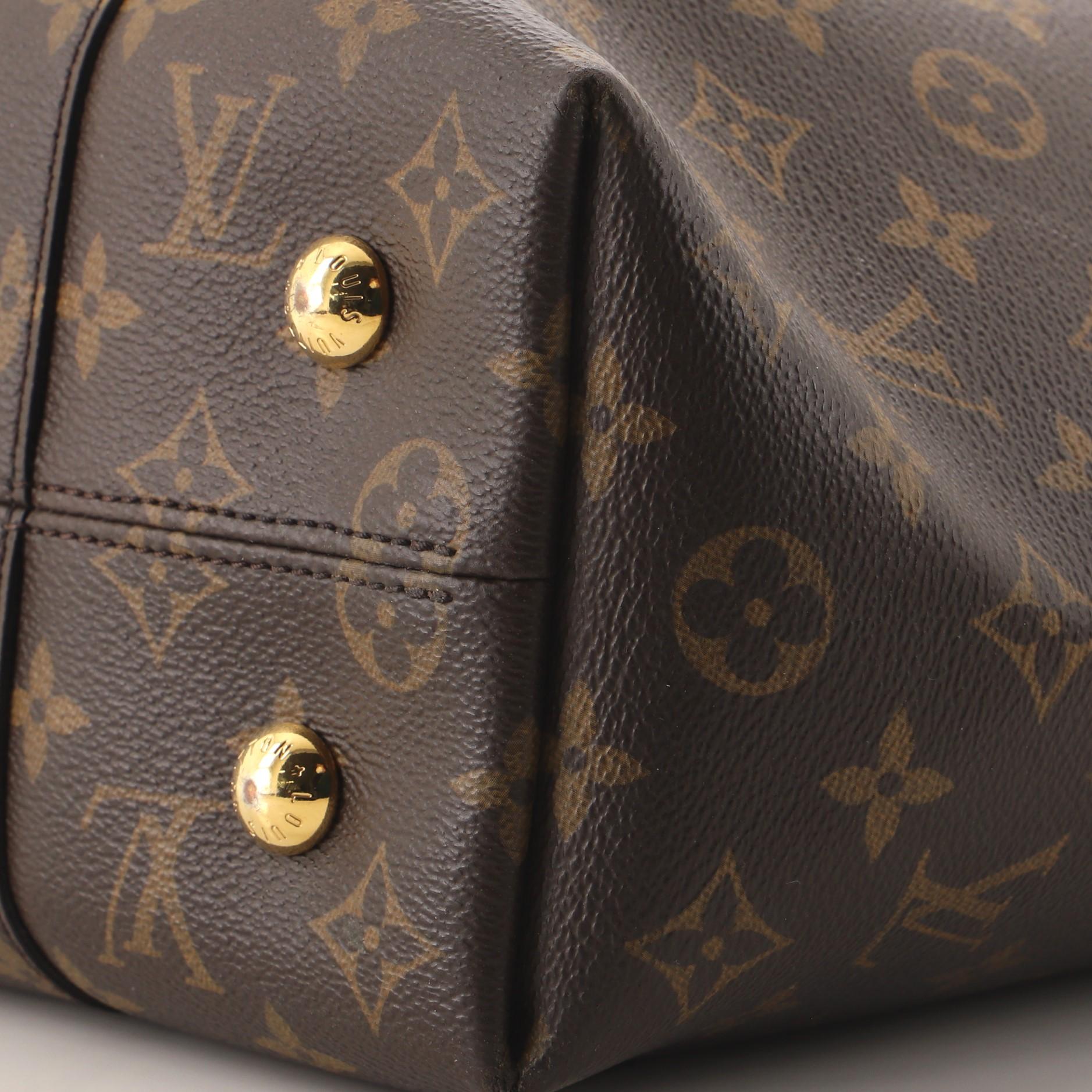 Black Louis Vuitton Melie Handbag Monogram Canvas
