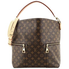 Louis Vuitton Melie Handtasche mit Monogramm aus Segeltuch