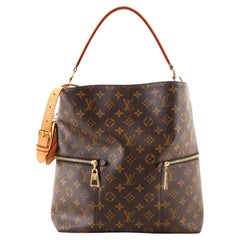 Louis Vuitton Melie Handtasche Monogramm Segeltuch