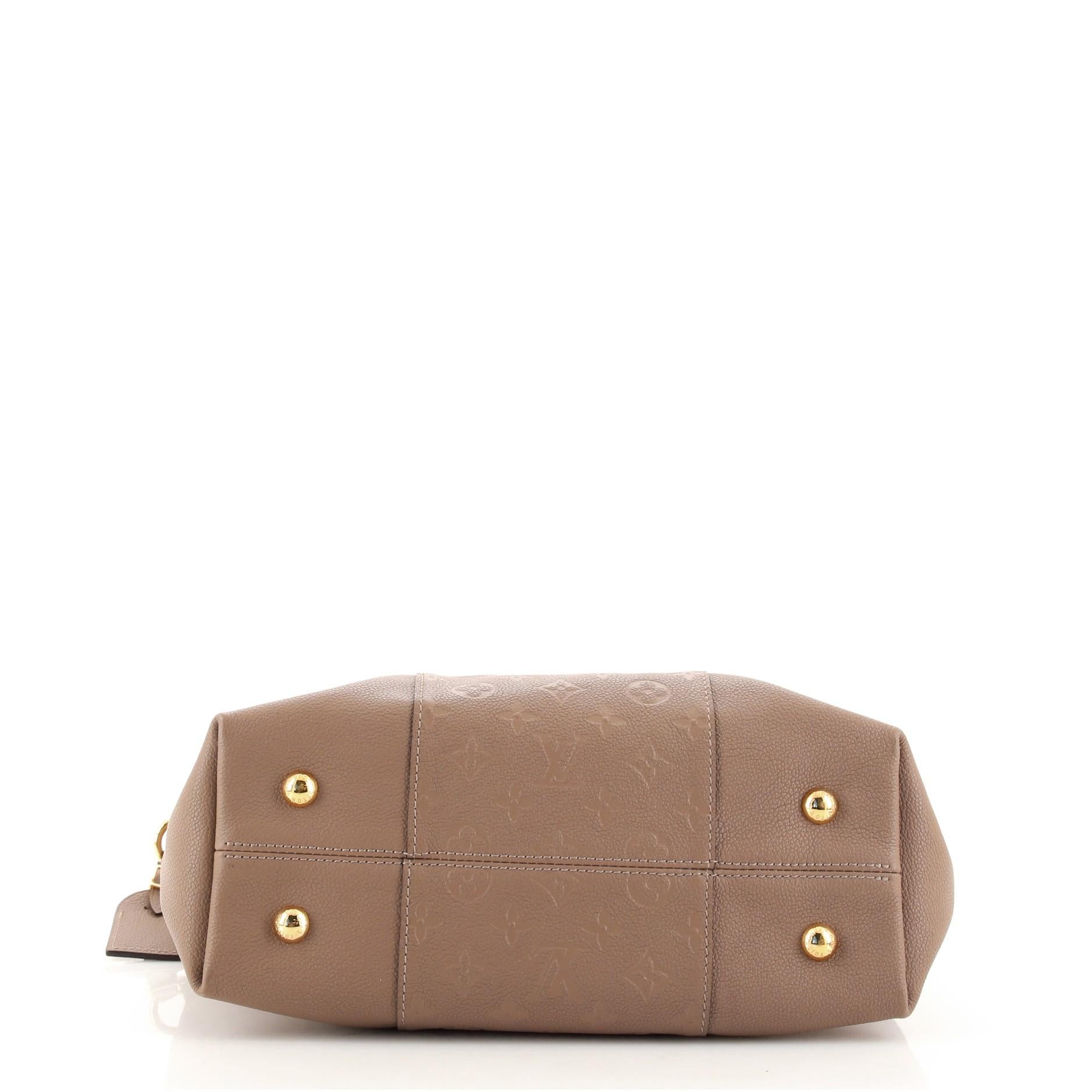 Louis Vuitton Melie Handbag Monogram Empreinte Leather In Good Condition In NY, NY