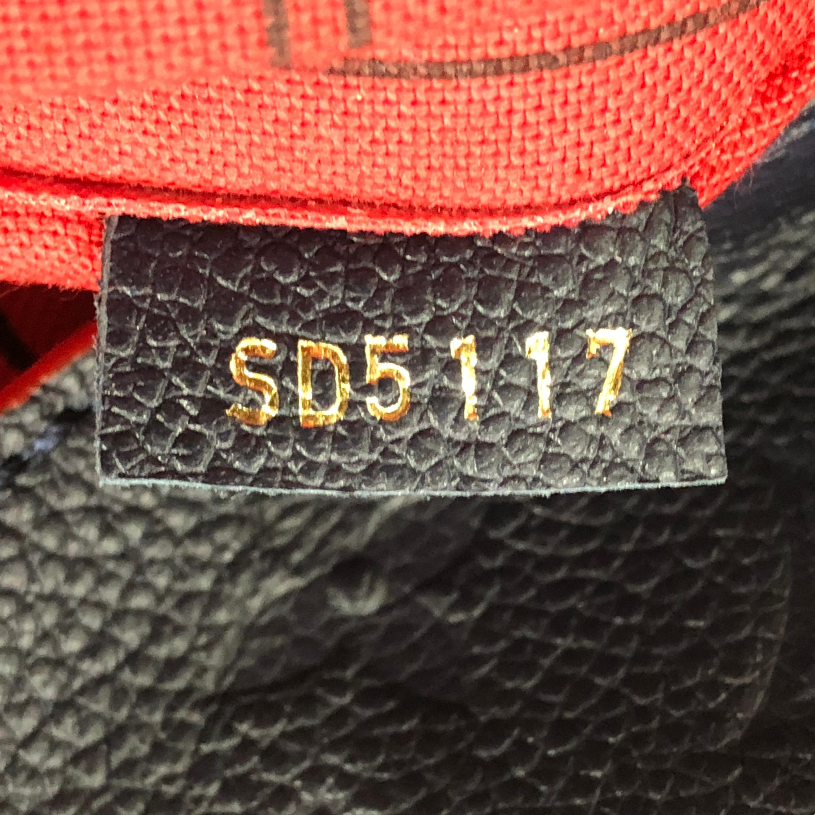 Louis Vuitton Melie Handbag Monogram Empreinte Leather 1