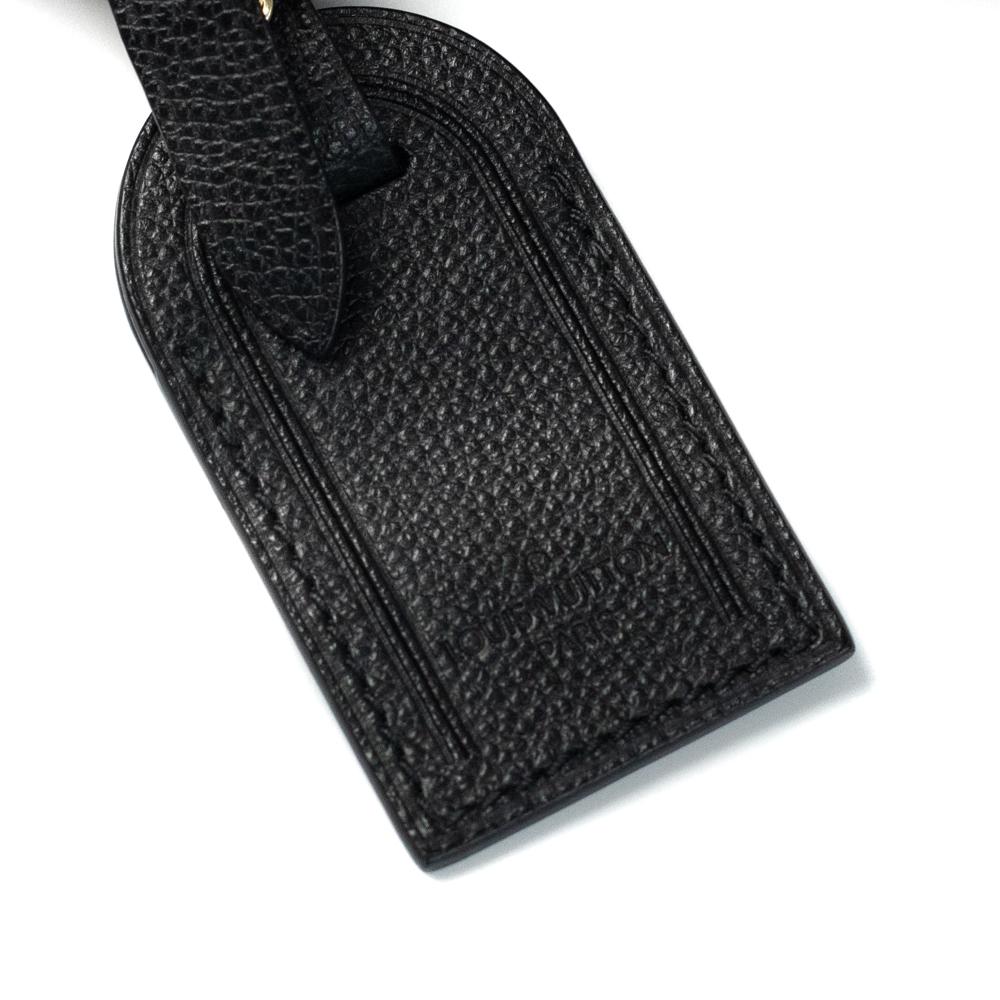 LOUIS VUITTON, Melie aus schwarzem Leder im Angebot 5