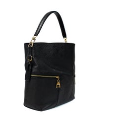 LOUIS VUITTON, Melie in black leather