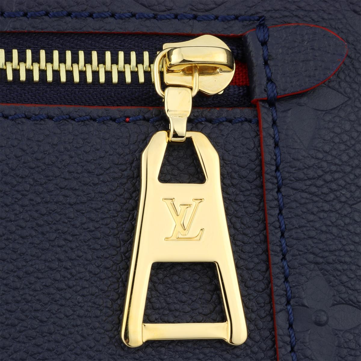 Louis Vuitton Mélie Marine Rouge Monogram Empreinte Leather Bag with GHW 2017 5