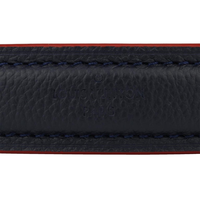 Louis Vuitton Melie Marine Rouge Blue Monogram Empreinte Leather Shoul -  MyDesignerly