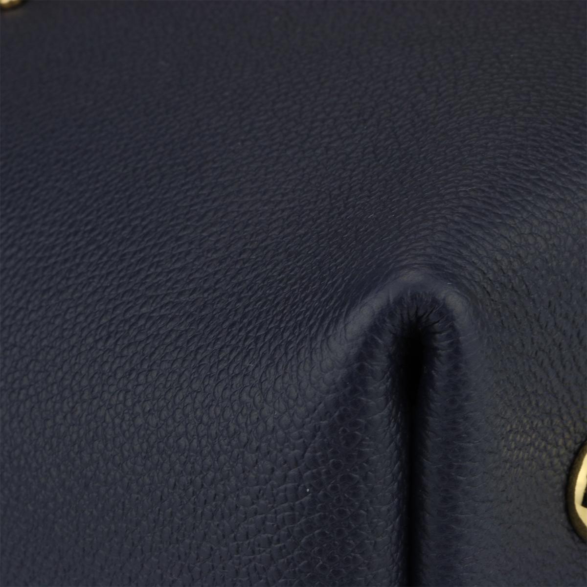 Louis Vuitton Mélie Marine Rouge Monogram Empreinte Leather Bag with GHW 2017 3