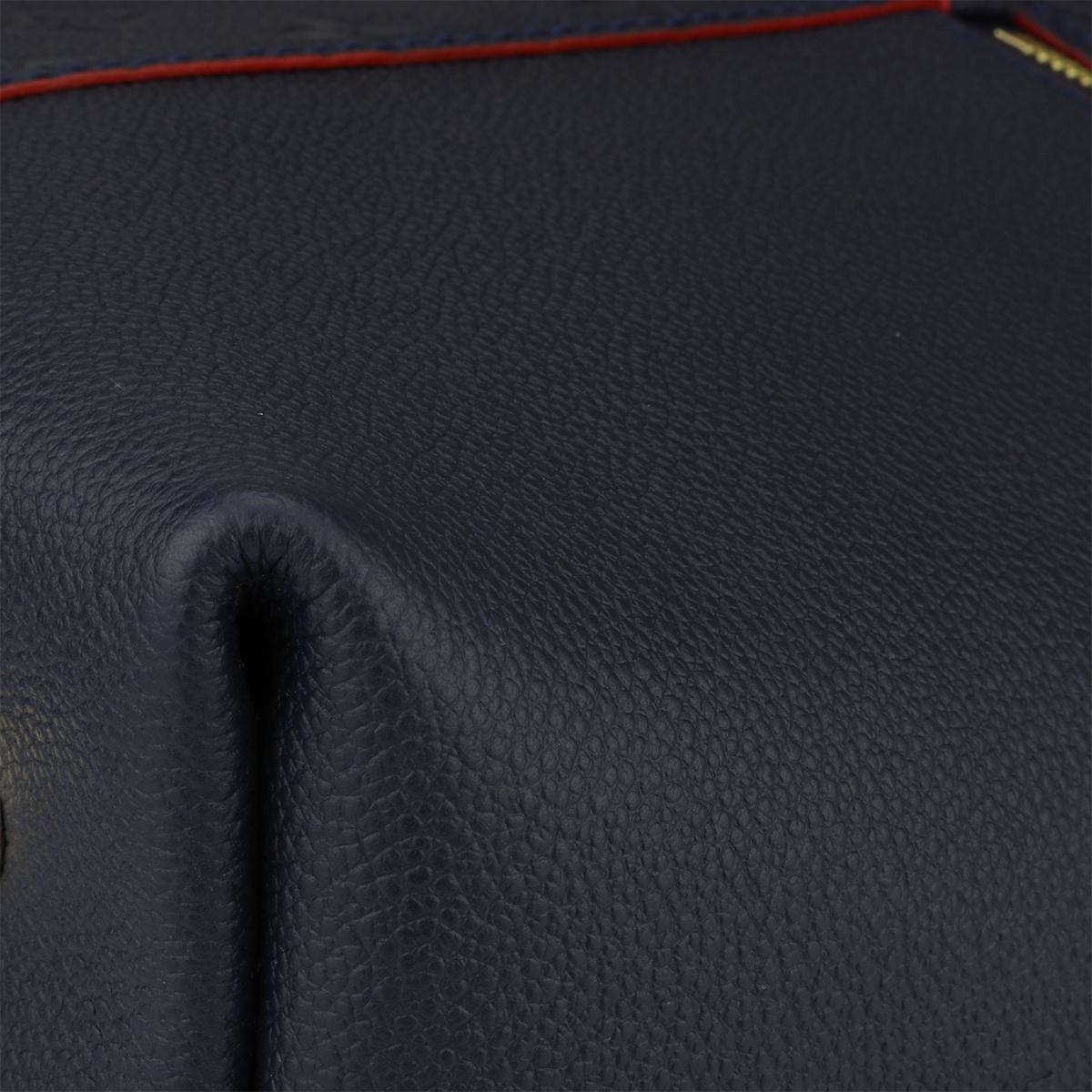 Louis Vuitton Mélie Marine Rouge Monogram Empreinte Leather Bag with GHW 2017 4