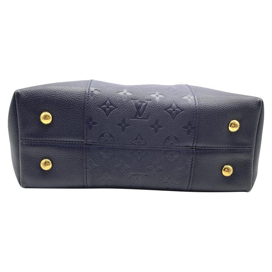 Louis Vuitton Melie Navy Leather Empreinte Hobo Bag , Monogram Leather, In Box 3