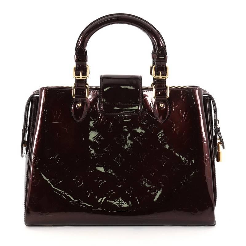 Louis Vuitton Melrose Avenue Handbag Monogram Vernis In Good Condition In NY, NY
