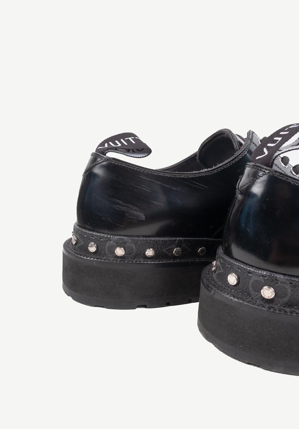 Louis Vuitton Men Ice Derbies Shoes Size LV9, EUR43, S277 For Sale 4